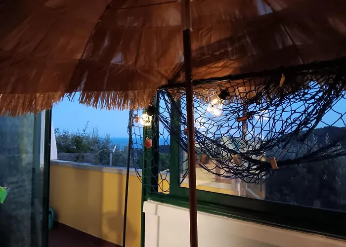 Tramonti E Mare, Vista Mare Giardino, La Casa Che In Ogni Stagione Si Trasforma! Lägenhet *