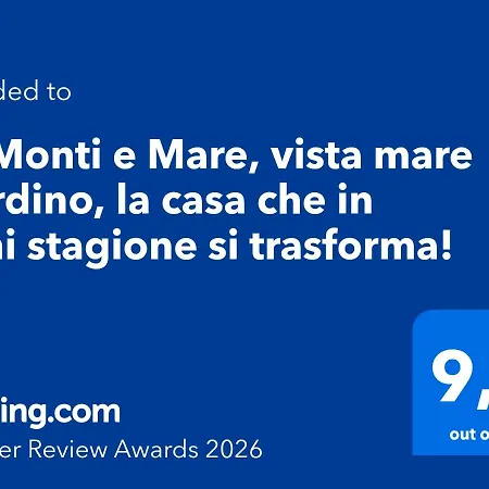 Tramonti E Mare, Vista Mare Giardino, La Casa Che In Ogni Stagione Si Trasforma! Celle Ligure